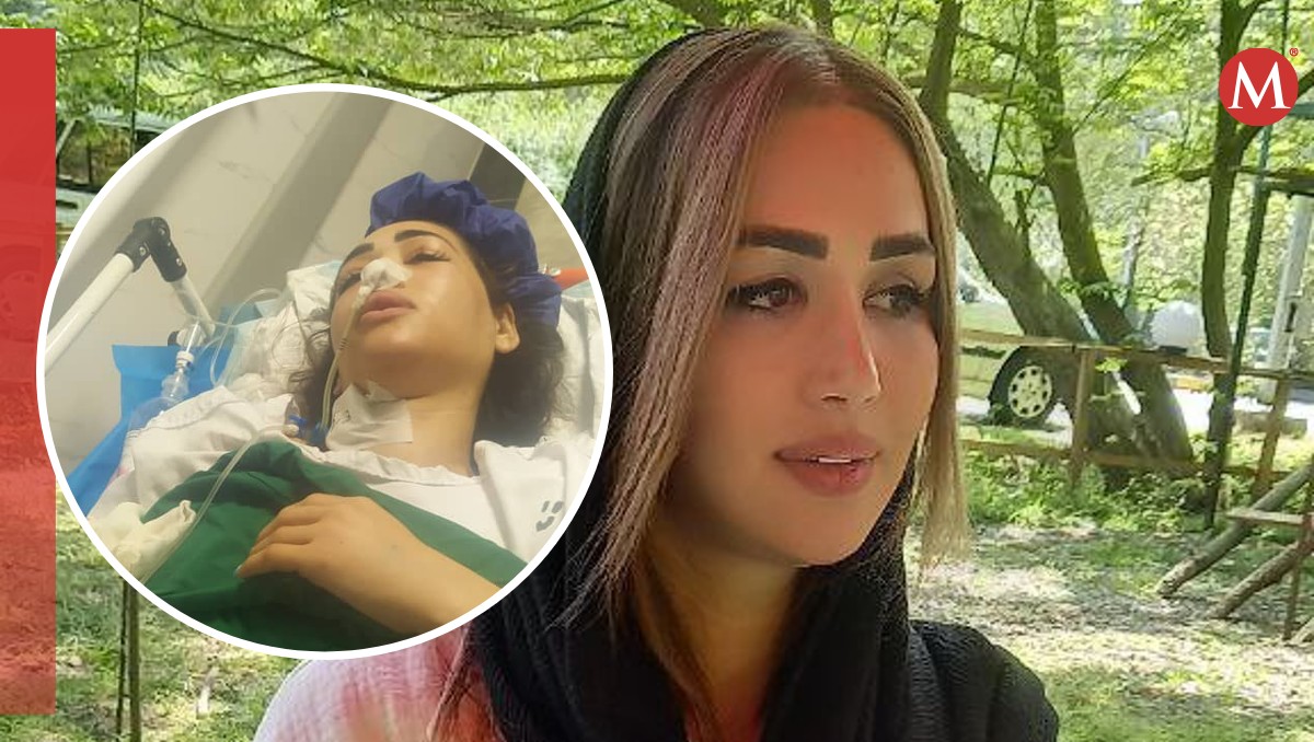 Arezou Badri, de 31 años, no puede caminar por el balazo. | Especial