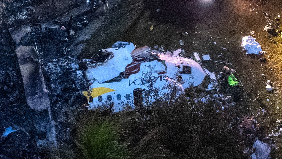 Avión accidentado en Brasil | AFP