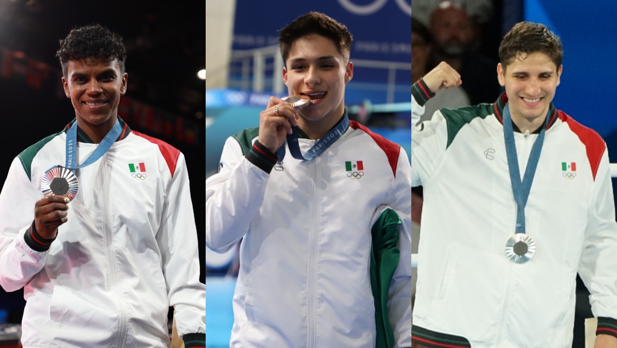 ¿Cuántas medallas se llevó México en los Juegos Olímpicos de París 2024? (Santiago Chaparro / Multimedios)