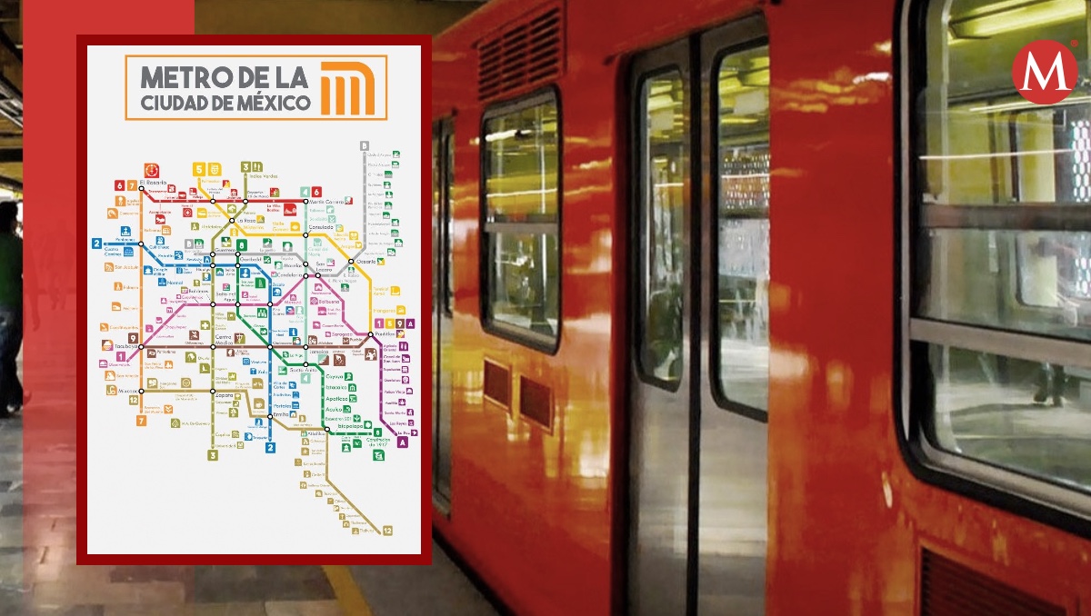 Metro de la CdMx reporta choque. | ESPECIAL