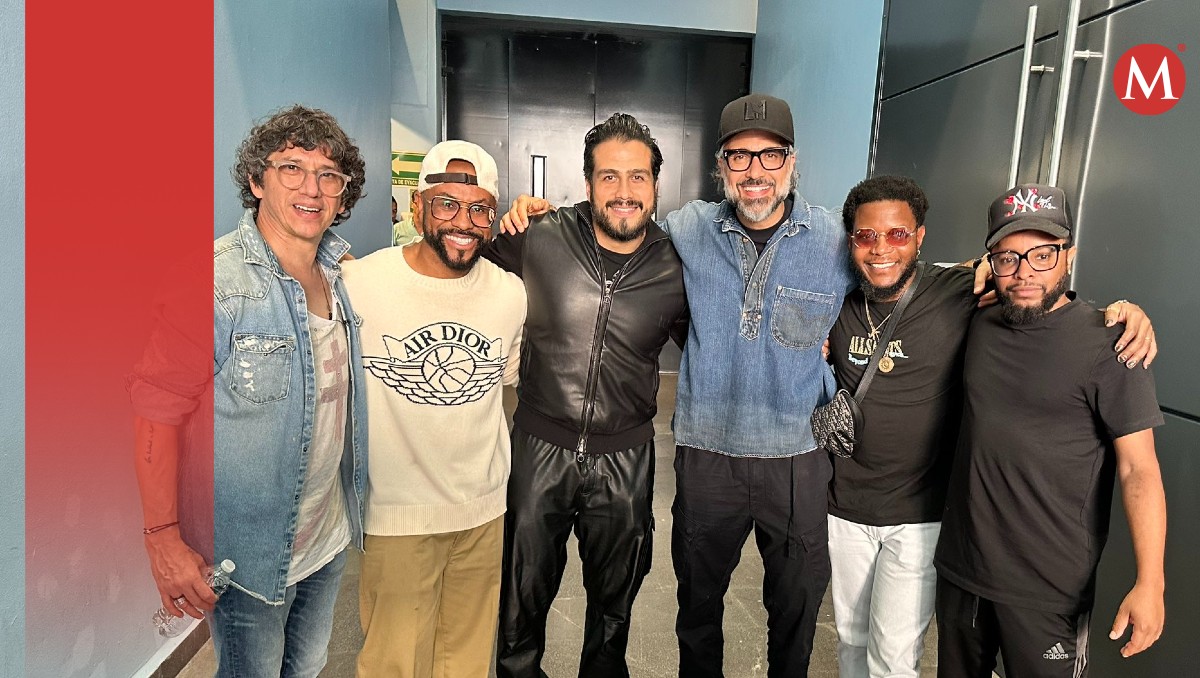 Miembros de la banda de Bruno Mars visitaron a la Academia  | X