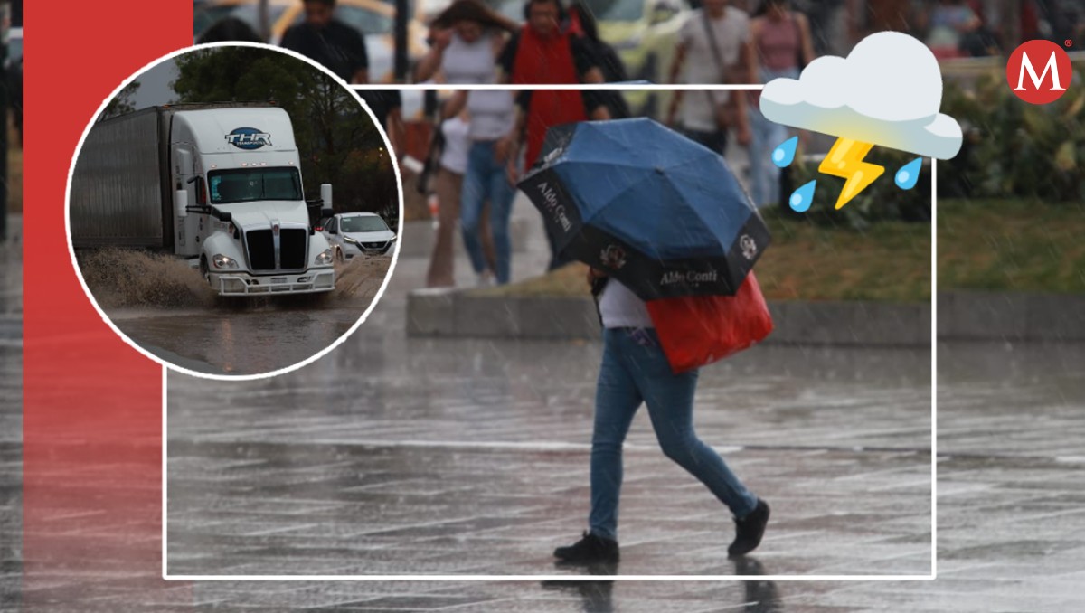 Pronostican lluvias y tormentas para los diferentes municipios de la entidad | Milenio