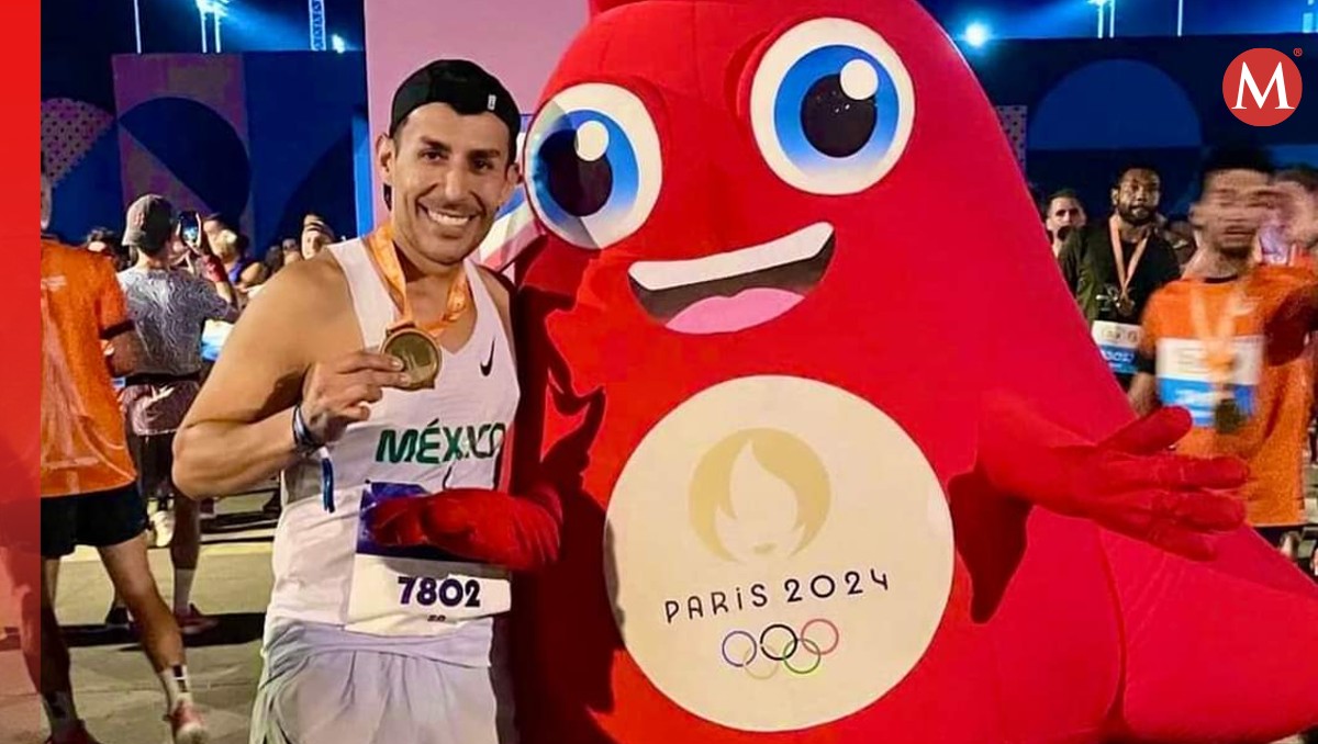 Tamaulipeco participa en maratón de juegos olimpicos de París 2024