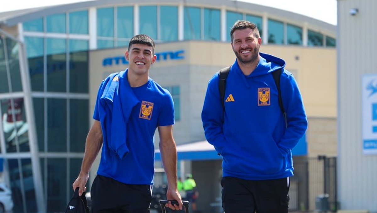 Tigres viajó a Nueva Jersey para los octavos de final de la Leagues Cup (X: @TigresOficial)