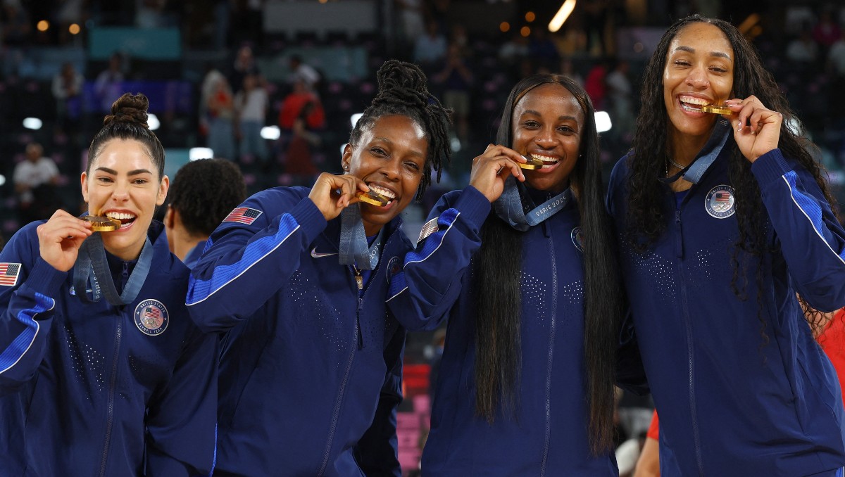 Estados Unidos se lleva el medallero en París 2024 tras oro en basquetbol femenil (Reuters)