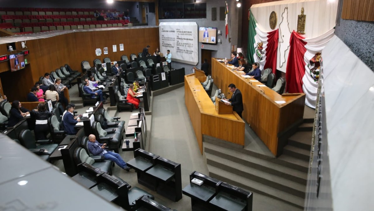 El Congreso retomó temas como la aprobación de cuentas públicas y el de fiscal general. Foto: Luis Guerra