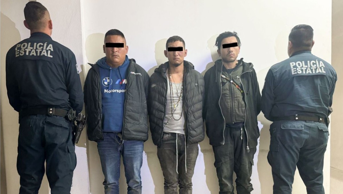 Detenidos tras persecución en la Autopista México-Pachuca