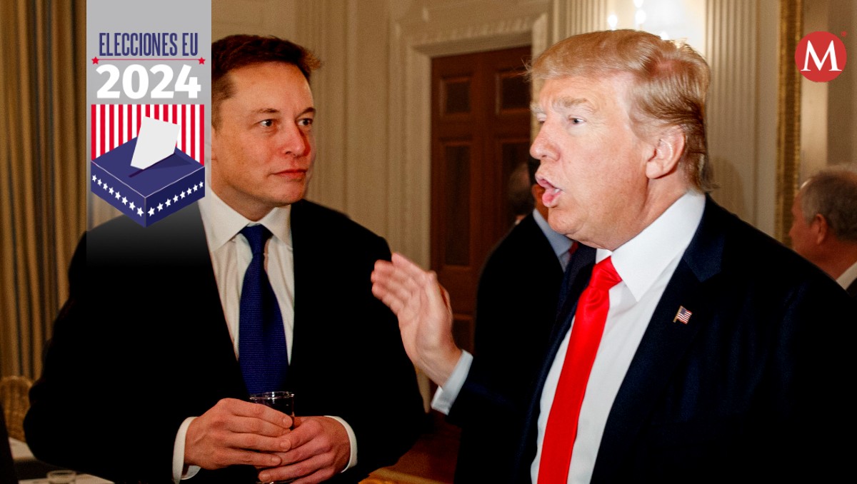 Elon Musk respalda la campaña de Donald Trump desde que éste sobrevivió a un atentado. AP