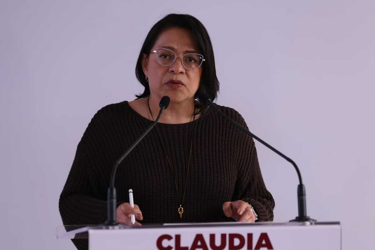 Emilia Esther Callejo Alor agradecida por la oportunidad de ser la nueva directora general de la CFE. Foto: Ariana Pérez
