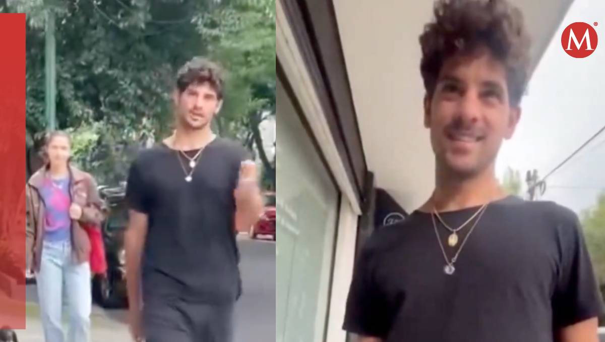 El hombre lució molesto cuando le pidieron recoger las heces de su mascota (Especial)