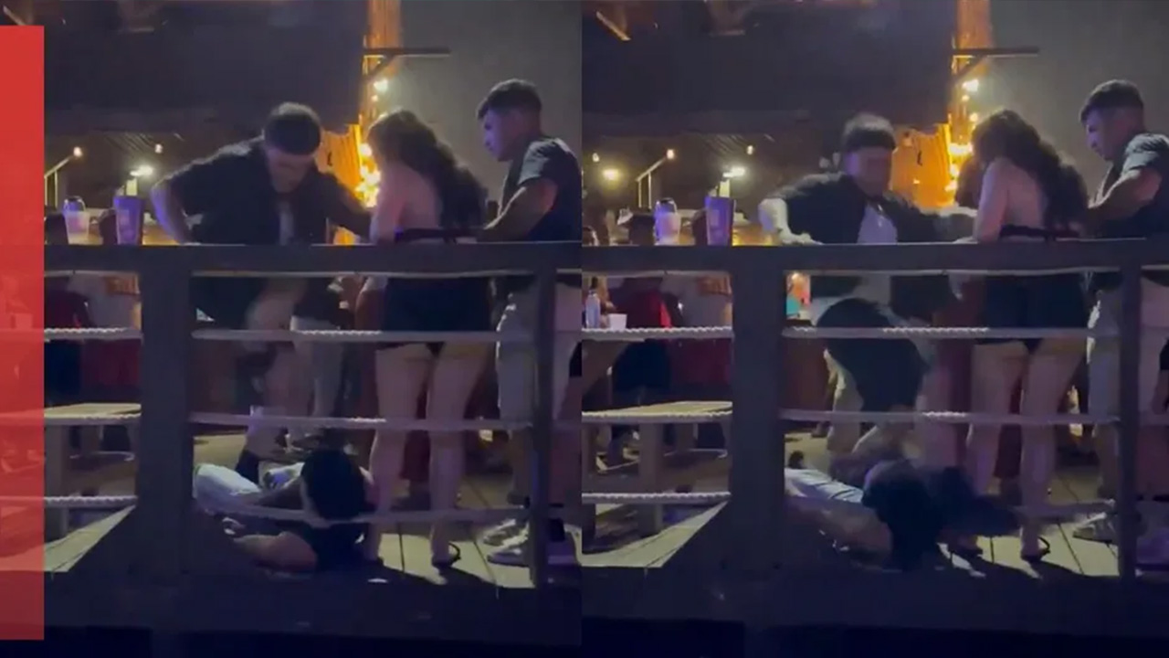Imágenes revelan enfrentamiento a golpes ocurrido durante el festival 'Baja Beach Fest'