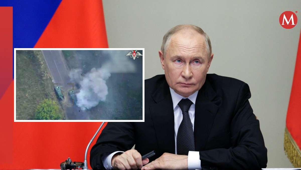 El presidente ruso acusó a Ucrania de tratar desestabilizar a su país. | AFP