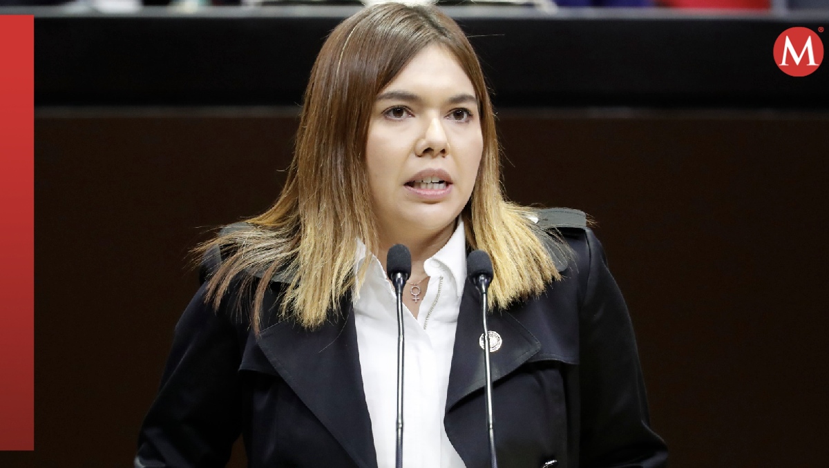 Taygete Irisay Rodríguez, diputada de Movimiento Ciudadano, en la tribuna. | Especial