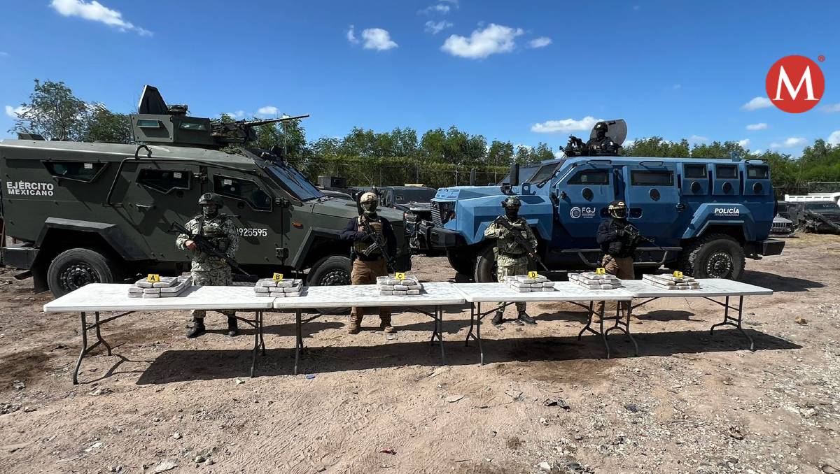 Decomisan cocaína cerca de puente internacional de Camargo, Tamaulipas.