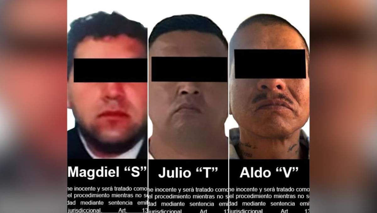Los tres individuos habrían perpetrado un secuestro en el municipio de Ecatepec en 2018. Especial