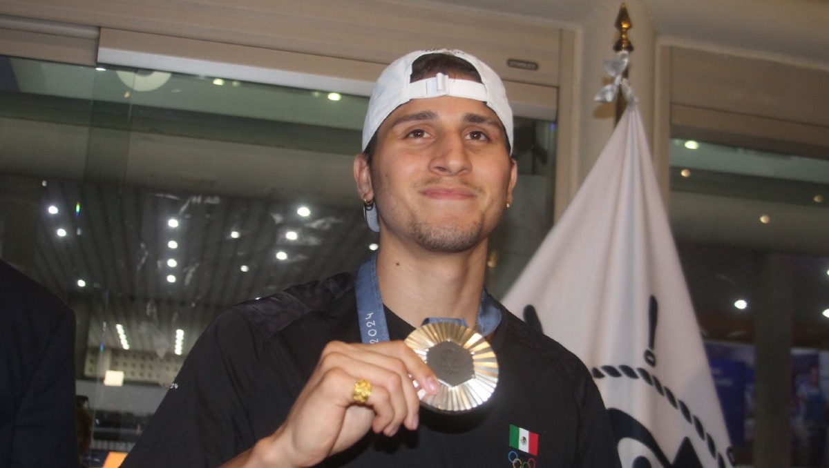 Marco Verde, boxeador mexicano y medallista en Juegos Olímpicos de París 2024 (Azul Magallón)