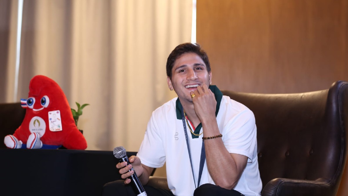 Marco Verde ganó la medalla de plata en París 2024 (Ariana Pérez)