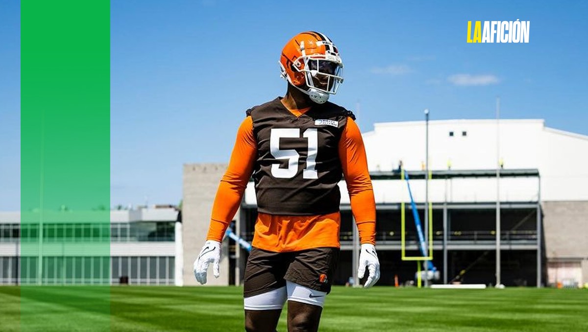 Michael Hall Jr., defensivo de los Browns de la NFL (Instagram @michaelhalljr_)