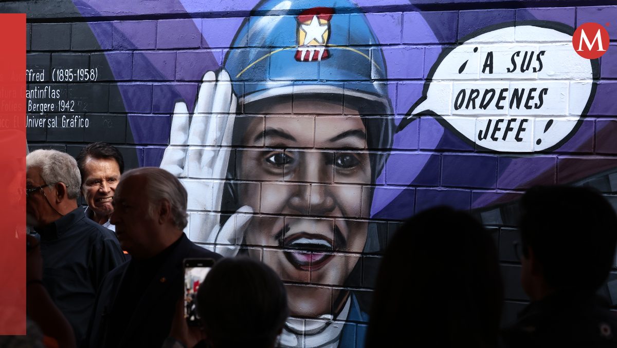 Mural dedicado a Cantinflas | EFE