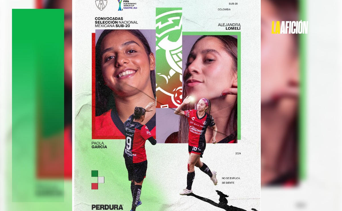 Paola García y Alejandra Lomelí aparecen en la convocatoria de la selección femenil para el Mundial sub-20 (Cortesía)