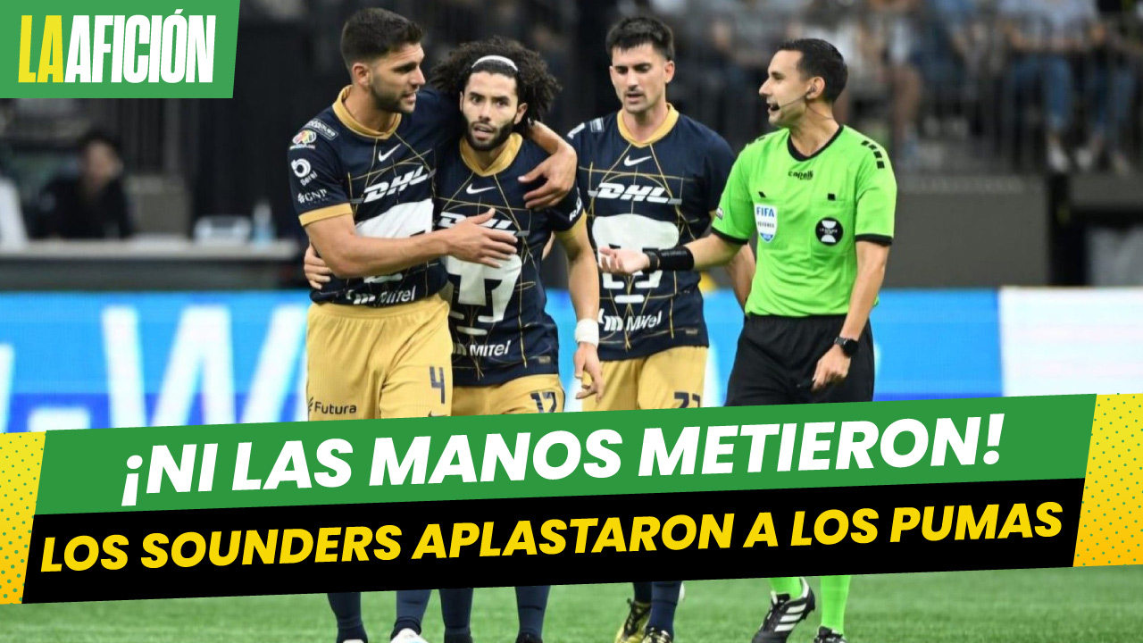 Pumas es exhibido y eliminado de la Leagues Cup 2024 por el Seattle Sounders