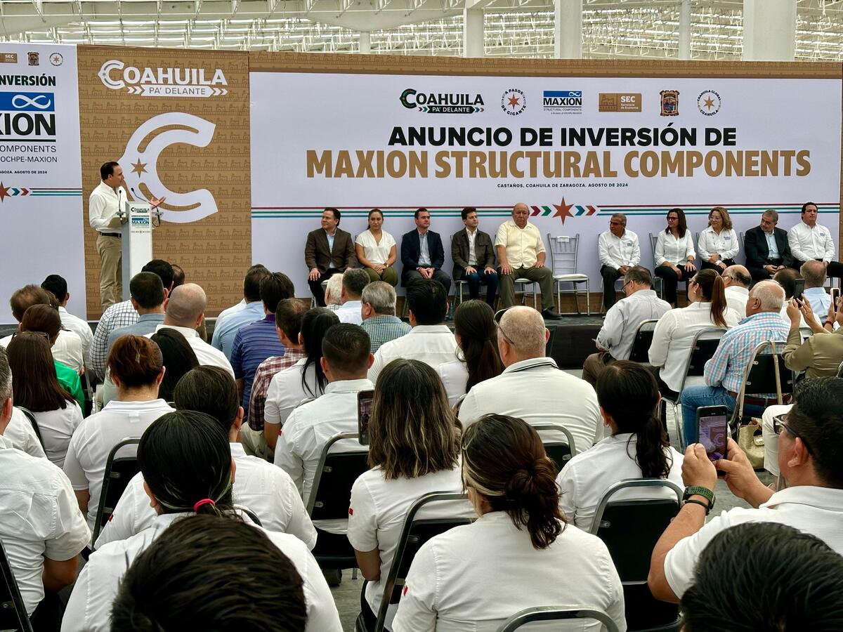 Anuncian inversión en Coahuila. | Especial