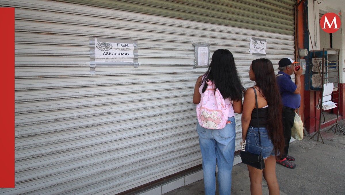 Comercios dedicados a la venta de productos asiáticos en Tampico fueron clausurados. (Yazmín Sánchez)