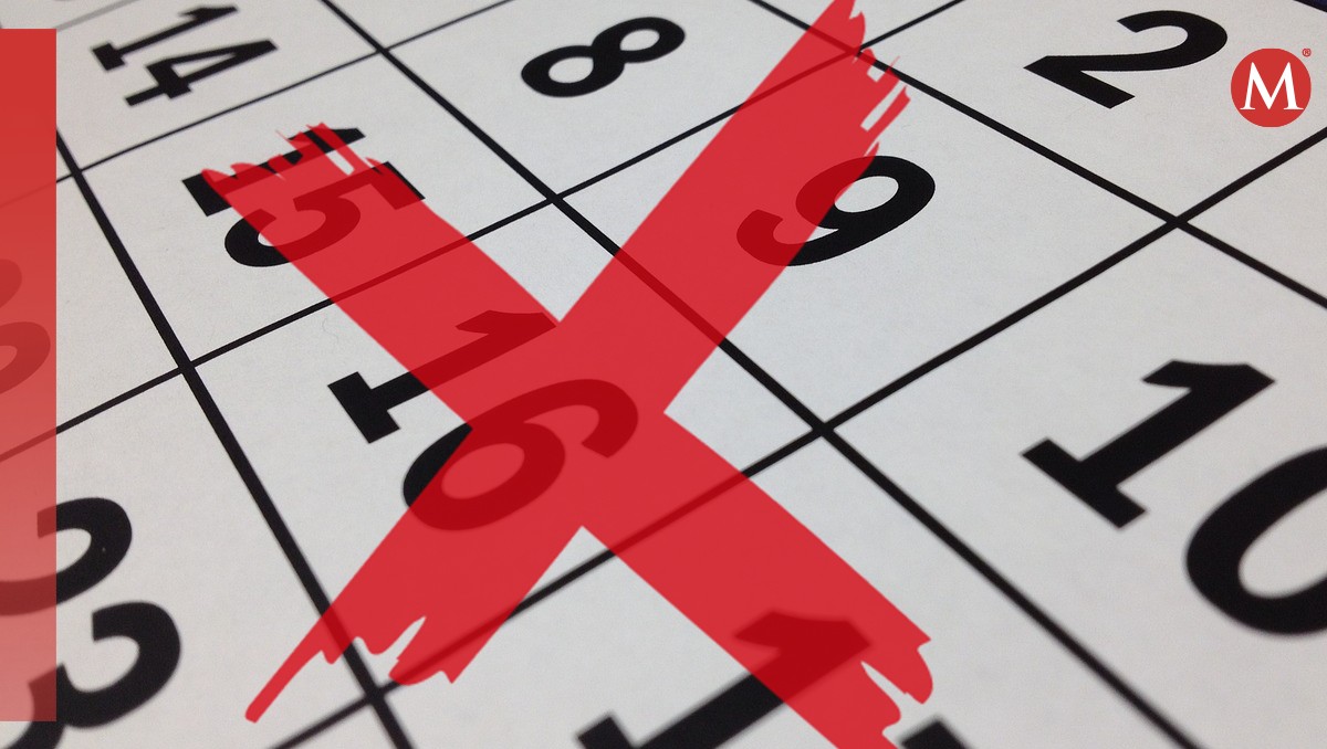 Los días de descanso obligatorio están marcados en la Ley Federal del Trabajo. (Especial)