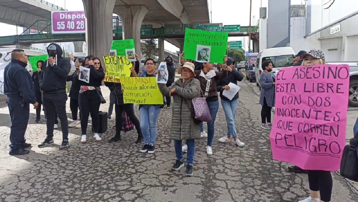 Familiares piden justicia por el feminicidio de Andrea. Foto: (Especial)
