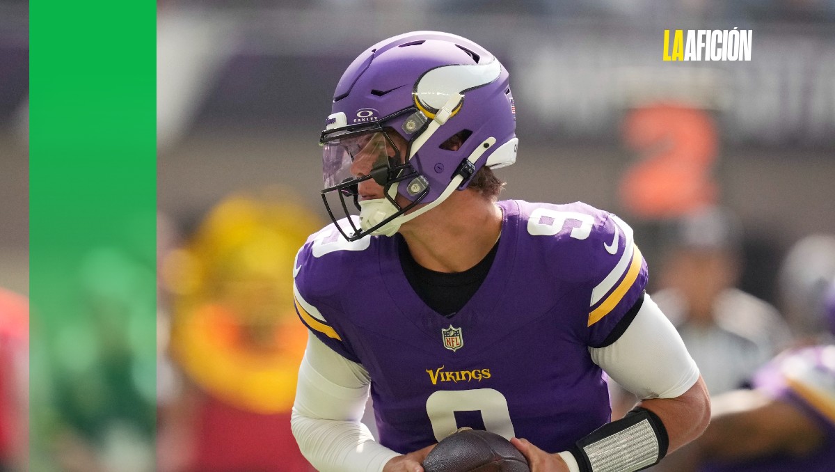 JJ McCarthy se perderá la temporada de NFL con Minnesota Vikings (AP)