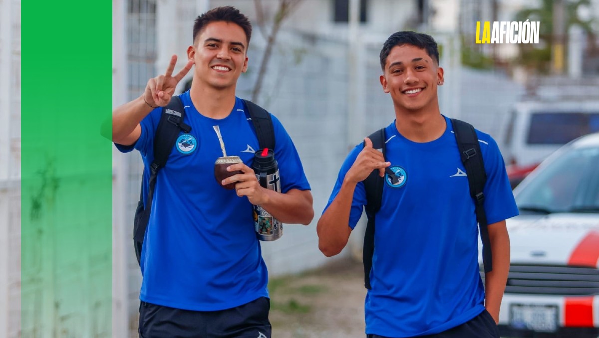 Luciano Bocco y Eduardo Escalante, jugadores del Tampico-Madero.