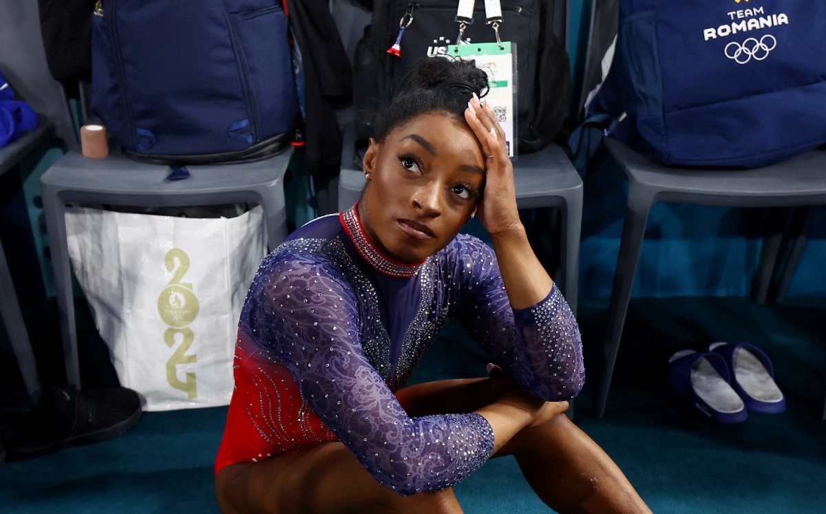 Madre biológica de Simone Biles reaparece tras abandonarla a los 6 años (Reuters)