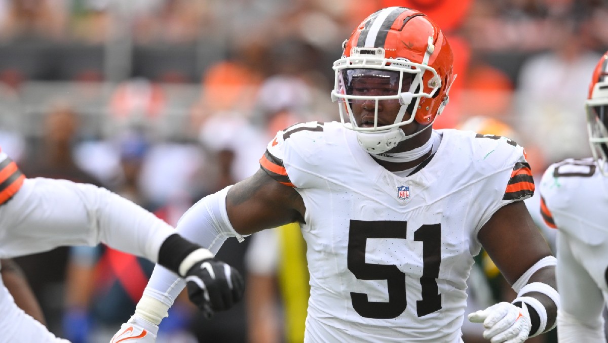Mike Hall Jr fue seleccionado por los Browns en la segunda ronda del Draft (AP)