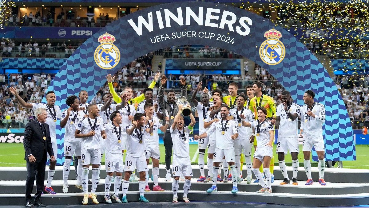 Real Madrid conquista la Supercopa de Europa (AP)