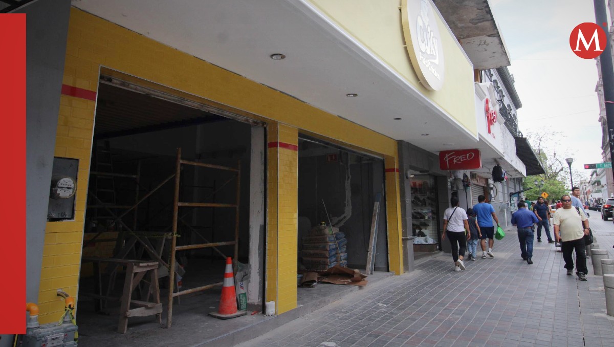 Remodelan comercios en el centro de Tampico. (Yazmín Sánchez)