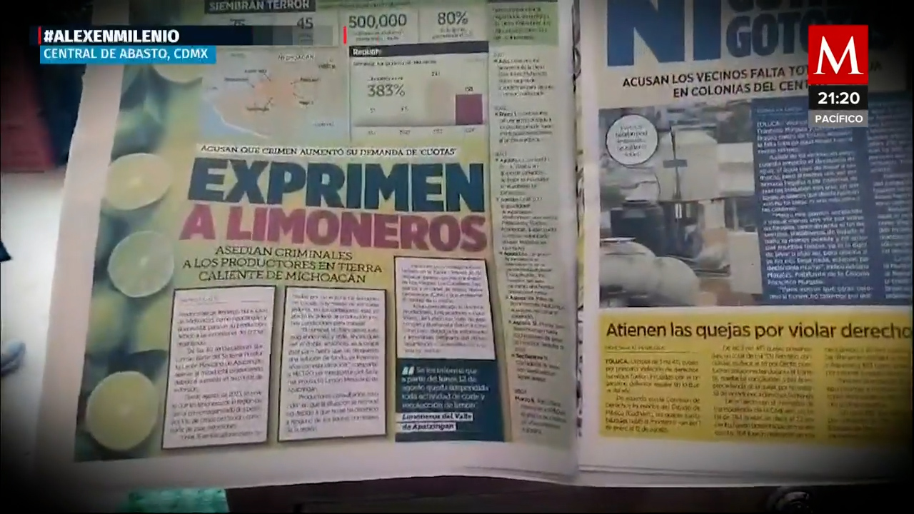 Comerciantes en la Central de Abasto CdMx afectados por extorsiones al limón