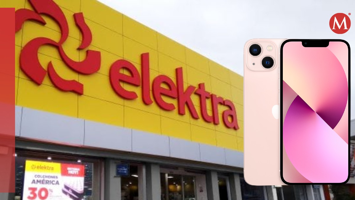 Elektra tiene precios especiales en celulares como el iPhone. (Especial)