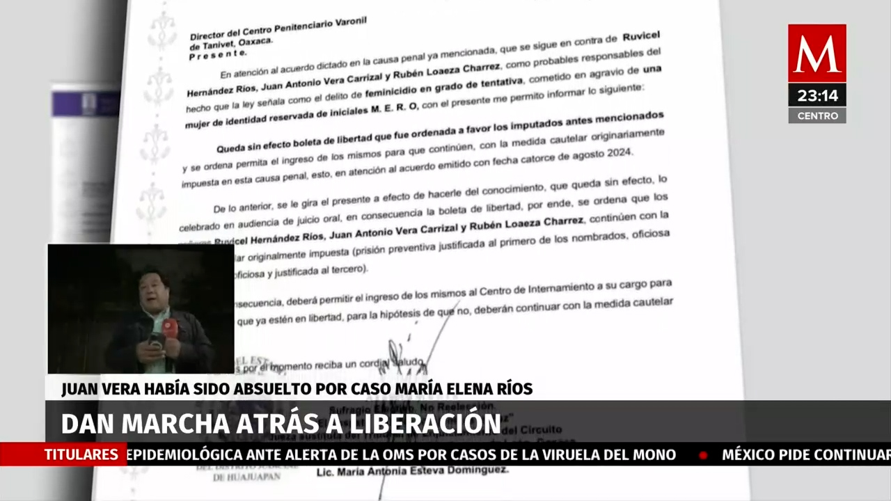 Juez de Oaxaca Rechaza Libertad para Acusado de Intento de Feminicidio