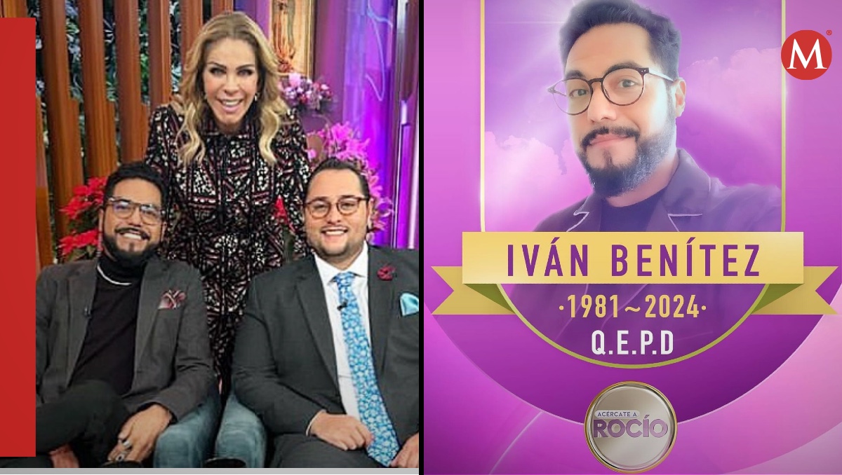 Muere Iván Benítez, colaborador de Rocío Sánchez Azuara en el programa Acércate a Rocío | ESPECIAL