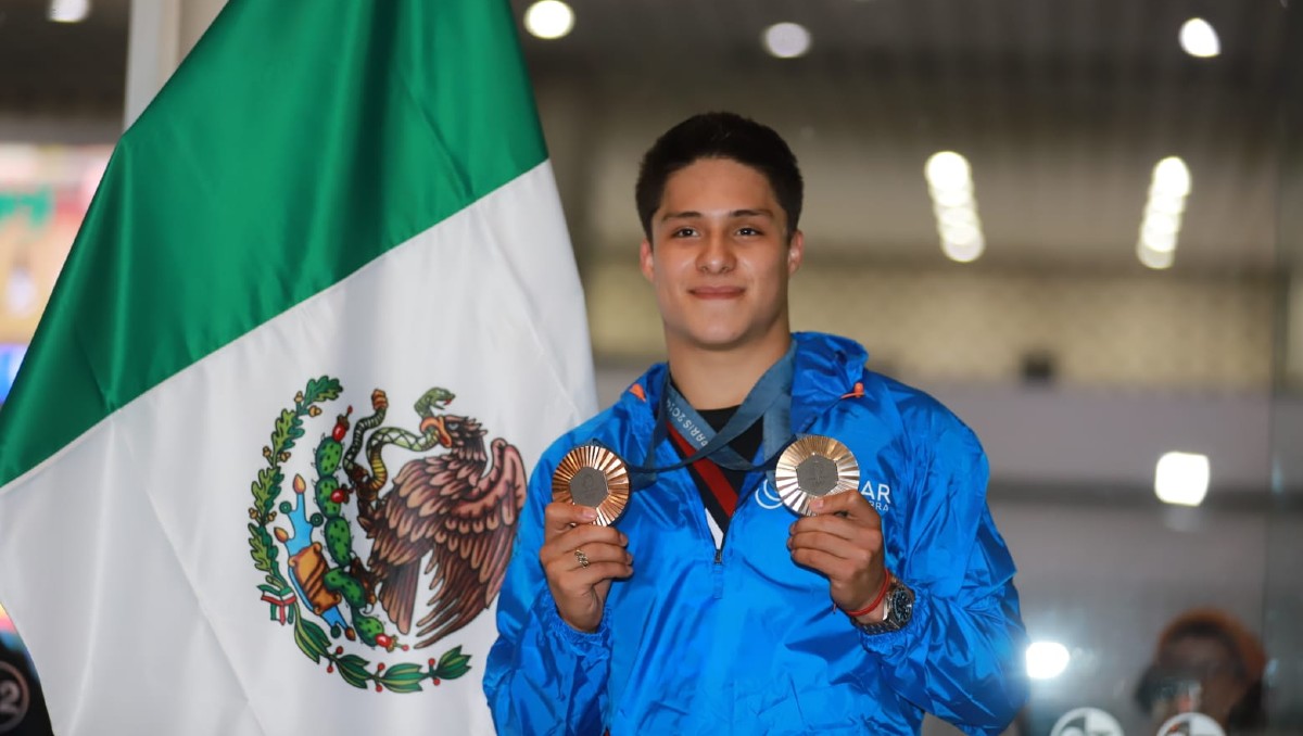 Osmar Olvera, en su regreso de París 2024: Espero inspirar a todos (Javier Ríos)