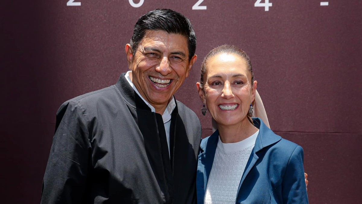 Salomón Jara Cruz felicita a Claudia Sheinbaum Pardo por recibir la constancia de mayoría | Especial