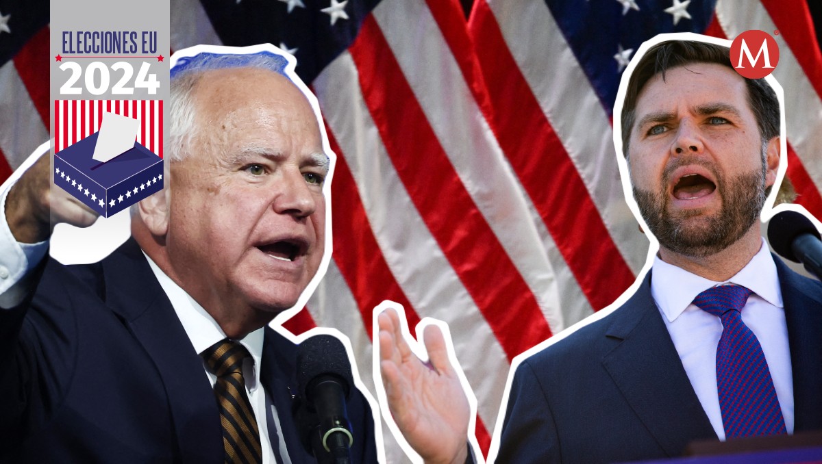 Tim Walz y J.D. Vance tienen ideas opuestas entre sí. | Especial