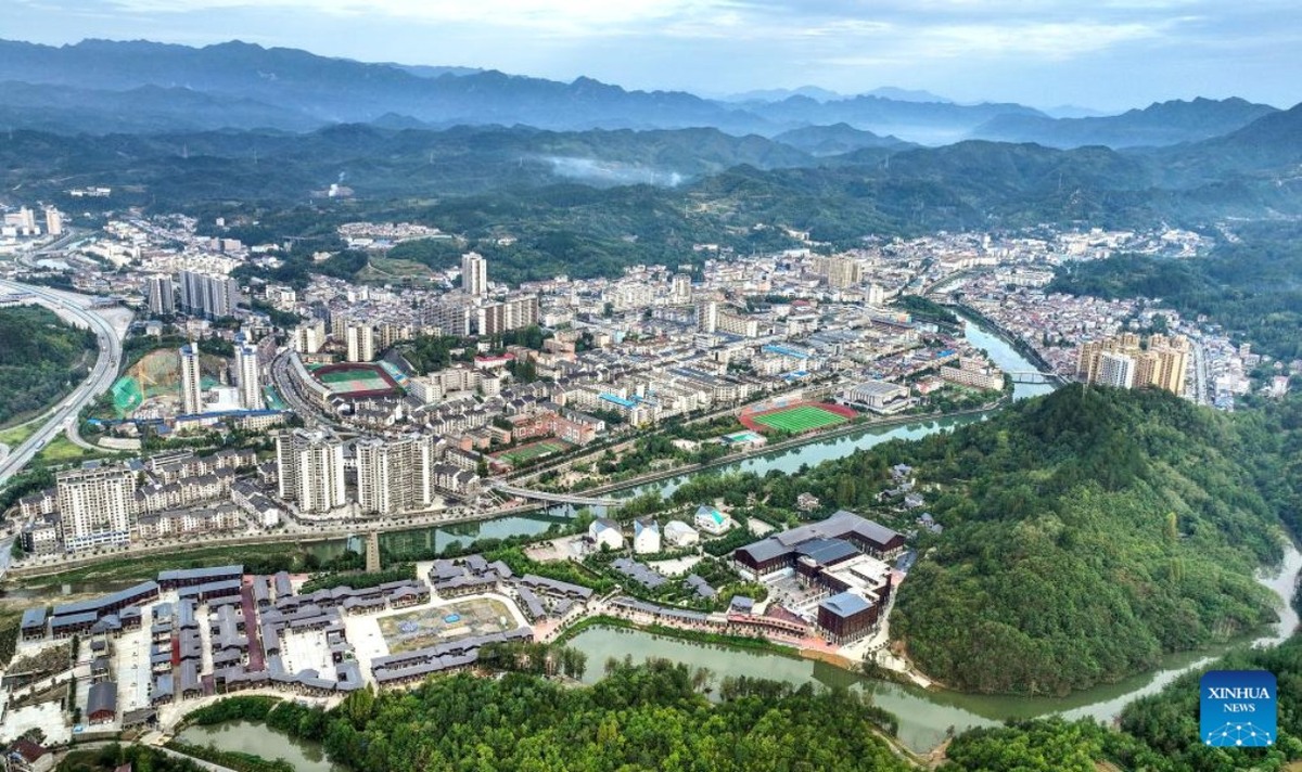 La ciudad de Hanzhong ha hecho esfuerzos continuos para mejorar el medio ambiente. (Xinhua/Tao Ming)