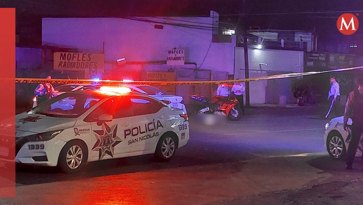 Elementos de Tránsito del municipio resguardaron y acordonaron el área. Leyda Estrada