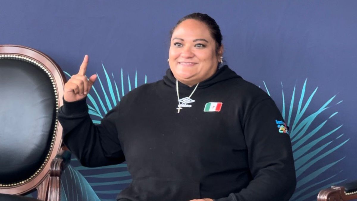 Gloria Zarza Guadarrama, buscará regresar con la medalla de oro para México (Jesús Quezada)