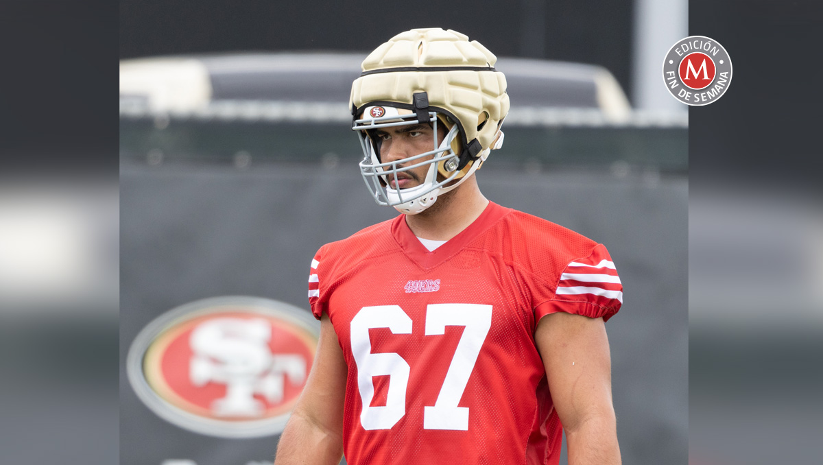 Isaac Alarcón, con la ilusión de ser un Niner (Oliver Tapia)