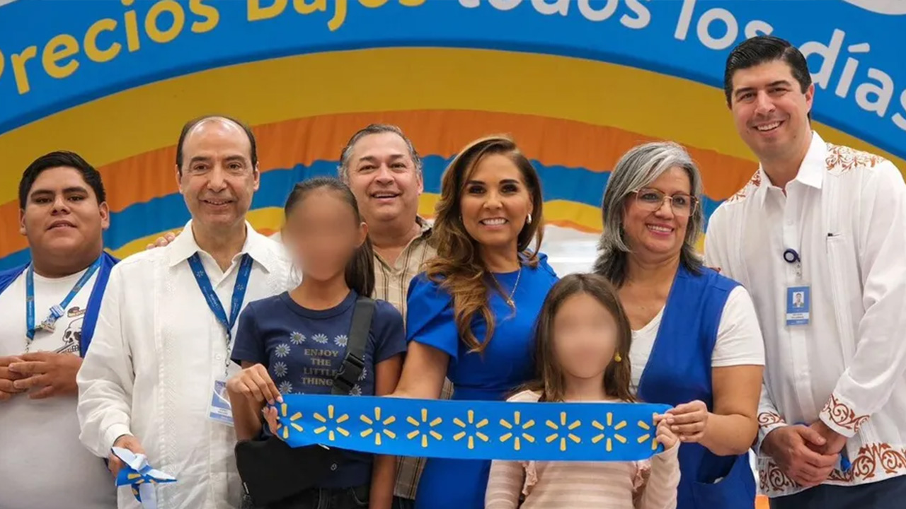 Mara Lezama inaugura tienda Walmart en Cancún con inversión de 282 millones de pesos