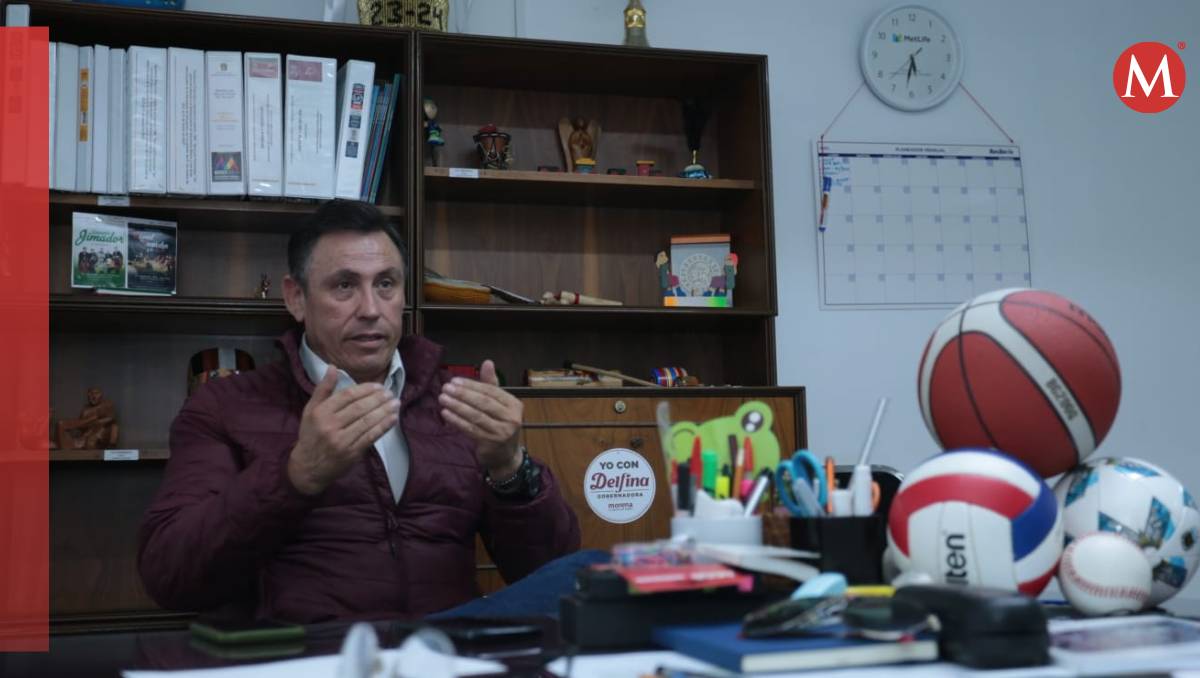 Miguel Ángel Saavedra Velázquez, titular de la Dirección de Educación Física, Artística y para la Salud en Edomex. Foto: Tania Contreras