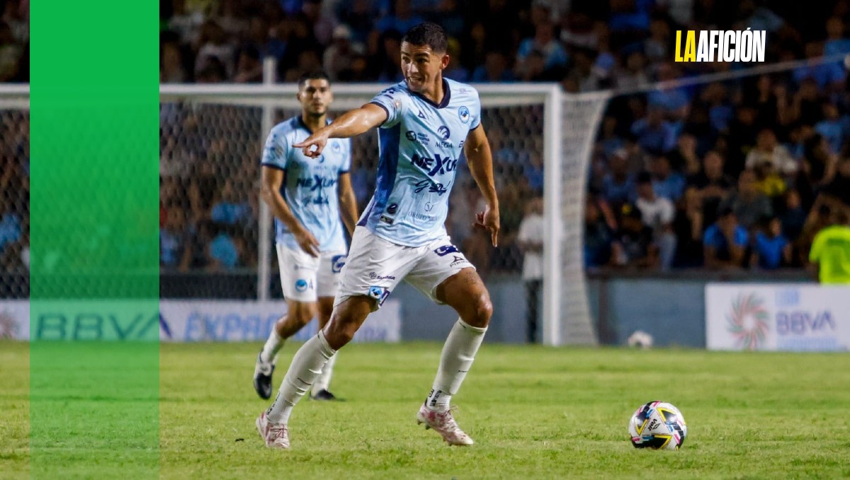 Omar Soto, mediocampista de la Jaiba Brava del Tampico-Madero.