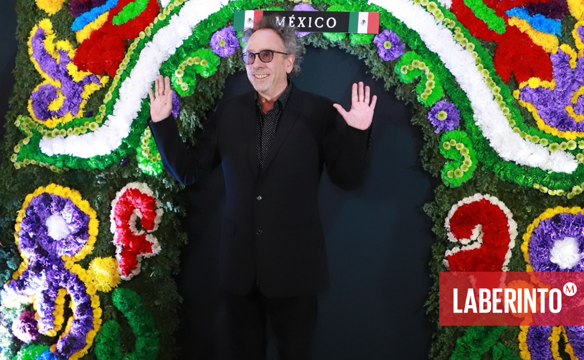 Tim Burton en México. (Foto: Juan Carlos Bautista)